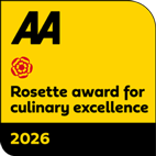 AA Rosette award for culinary excellence 2026